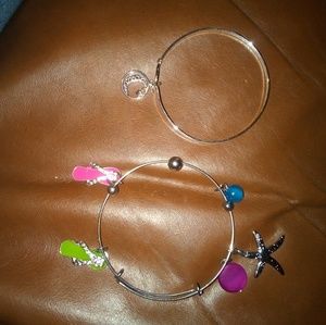4 charm bracelets